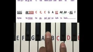 Ragam rasamaya vedamai song keyboard lesson [upl. by Nosnar]