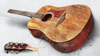 Hohner  Acoustic Guitar Restoration [upl. by Randolph]