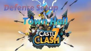 Castle ClashDefense Strategy for Town Hall level 7 [upl. by Eserehc]