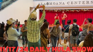 111724 Ala Moana Centerstage Daily Hula Show [upl. by Fishman166]