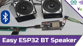 Easy ESP32 Bluetooth Speaker [upl. by Zehc]