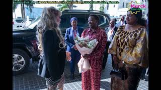 Kenya First Lady  Merck Foundation Africa Asia Luminary 2024 in Dar es Salam Tanzania [upl. by Anair]