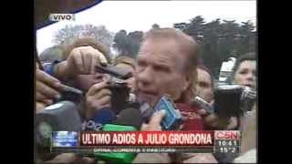 C5N  SOCIEDAD ULTIMO ADIOS A JULIO GRONDONA EN EZEIZA PARTE 2 [upl. by Lime]