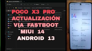 POCO X3 PRO ACTUALIZACIÓN VIA FASTBOOT [upl. by Odlanir]