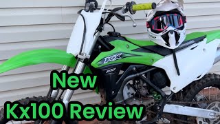 Kx100 Bike Review [upl. by Hesther839]