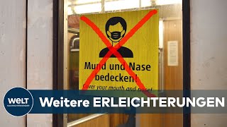 ÜBERBLICK weiterer CORONALOCKERUNGEN in Deutschland [upl. by Yeltnarb]