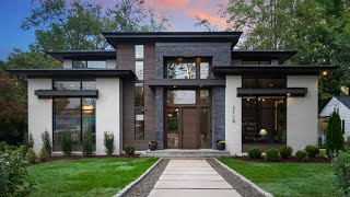 TOUR a 3300000 Modern Luxury Home in Raleigh NC [upl. by Dodd]