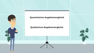 Lernvideo quantitativer Angebotsvergleich [upl. by Kashden]