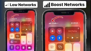 How to Boost iPhone Network Speed  iPhone Low network problem  Solved 2023 [upl. by Yanal161]