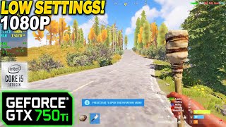 Rust GTX 750 Tİ  1080p Low [upl. by Mindy]