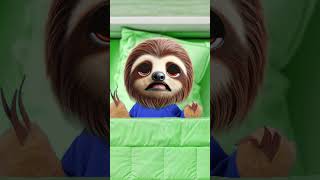 HOOMAN WAKE UP—YOURE IN A MAGGOT PARTY 😬 SLOTH REACTS funnyanimals sloth prank [upl. by Eegnat500]