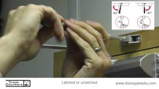 DORMA TS68 Door Closer How to Set Up and Install [upl. by Karlow]