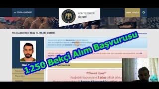 1250 BEKÇİ Ön Başvurusu Nasıl Yapılır  Şartlar Ücret Hangi Banka ve Kimler Başvurabilir [upl. by Orlov]