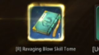 Craft R Ravaging Blow Skill Tome Mir4 [upl. by Downes]