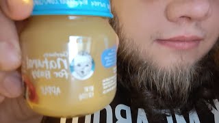 Gerbers natural for baby apple baby food review [upl. by Ajtak]