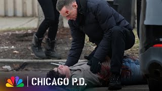 An Abduction Victim Crashes His Car into Voight’s  Chicago PD  NBC [upl. by Anerev]