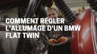 TUTO  Comment régler lallumage dun BMW flat twin  BMW R756 [upl. by Lrat]