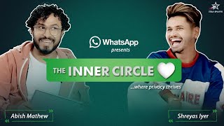 WhatsApp presents TheInnerCircle  Ep 1 Shreyas Iyer  Shrestha Iyer MessagePrivately [upl. by Ivetts173]