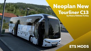 Neoplan New Tourliner C13  Passanger Mod  Mod  Euro Truck Simulator 2 v149 [upl. by Atinahs581]