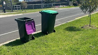 Whittlesea Glass green waste and recycling while can collecting [upl. by Mikihisa653]