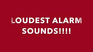 LOUDEST ALARM SOUND FOR 20 MINS [upl. by Zwart]