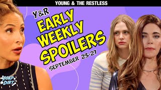 Young and the Restless Early Spoilers Sept 2327 Lily Accused Victoria Betrays amp Claire Quits yr [upl. by Mazlack813]