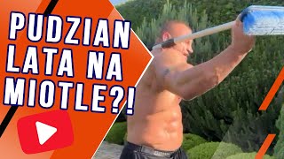 Po co Pudzianowi miotła do treningu [upl. by Rednael]