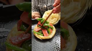 Chinese 🍜loves food vada pav recipe viral shortvideo🥦 [upl. by Leis957]