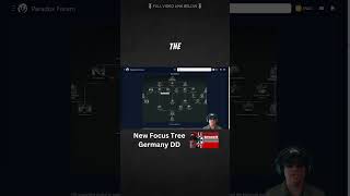 Summary Of German Military Focus Trees In Hoi4 Gotterdammerung Dlc [upl. by Trebma536]