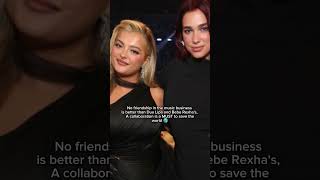 Dua Lipa amp Bebe Rexha have the BEST friendship in music A collaboration is a MUST [upl. by Adnoma638]