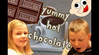 Perfect Nespresso Hot Chocolate using Hersheys Yum Yum treats [upl. by Dippold308]