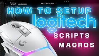 How to Setup Logitech GHub Macros amp LUA Scripts Tutorials [upl. by Kallman]