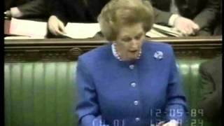 Margaret Thatcher Queens Speech Debate 1983 [upl. by Riocard]