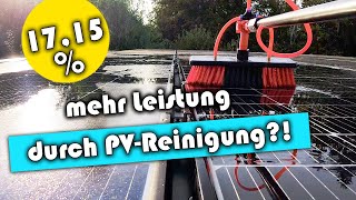 Solaranlagen Reinigung  Erhöht es wirklich den Ertrag [upl. by Geno276]