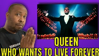 First Time Hearing  Queen  Who Wants To Live Forever Reaction [upl. by Lunnete]