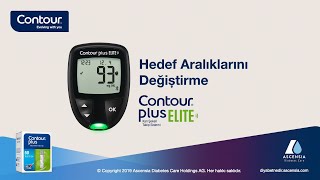 CONTOUR PLUS ELITE ile kan şekeri ölçümü yapmak  CONTOUR PLUS ELITE  mgdl  Türkiye trTR [upl. by Rowell]