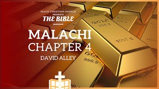 Malachi 4 Last Chapter of the OT  a Prediction that Elijah is Going to Come Again  David Alley [upl. by Neveda512]