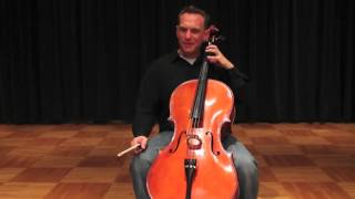 Cello Instruction D Major 2 octave scale [upl. by Anny]