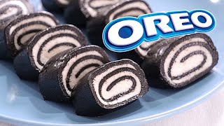 Sushi de Oreo 2 Ingredientes Fácil y Rápido [upl. by Swirsky]