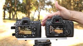 Nikon D7100 Movie Mode Comparison  With the Canon 5D Mark III [upl. by Violette479]