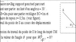 Exercice Travail et Puissance 2 1ere S [upl. by Jory]