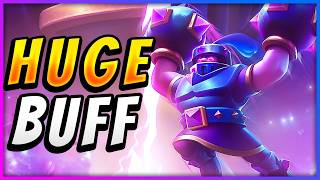 This Mega Knight Deck got a BIG BUFF — Clash Royale [upl. by Llednor]