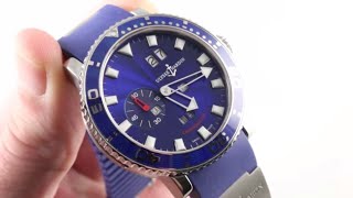 Ulysse Nardin Marine Aqua Perpetual Limited Edition 333777 Luxury Watch Review [upl. by Tolmach]