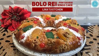 Bolo Rei  Portuguese Kings Cake [upl. by Cornell773]