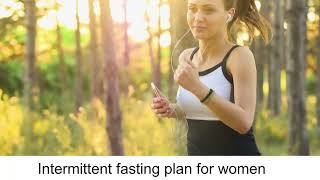 Intermittent Fasting Plan For Women [upl. by Drareg]