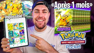 Mes cartes sur Pokémon Pocket après un mois de jeu  jai déjà mis trop dargent [upl. by Kannav]