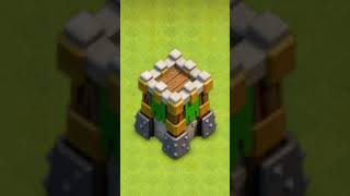 Archer Tower Level 1 To Max Level 🔥 Clash of Clans [upl. by Reffotsirhc]