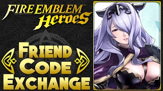 Fire Emblem Heroes  Official Friend Code Exchange [upl. by Schroeder632]