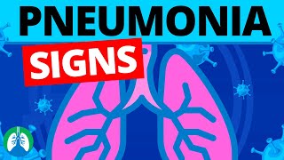 What are the Signs and Symptoms of Pneumonia [upl. by Neerod]