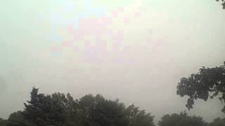 Thunderstorm in Mapleton Iowa July 27th 205 [upl. by Haianeb]